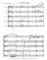 Three Songs from Twelfth Night SATB choral sheet music cover